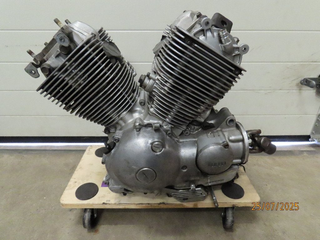 Motorblok Blok XV535 - XV 535 Virago V-twin Engine '92, Ophalen of Verzenden, Yamaha, Gebruikt, Japan