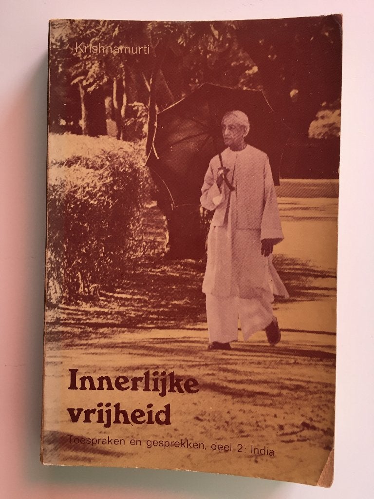 Boek - Krishnamurti - Innerlijke Vrijheid, Gelezen, Spiritualiteit algemeen, Overige typen, Ophalen of Verzenden