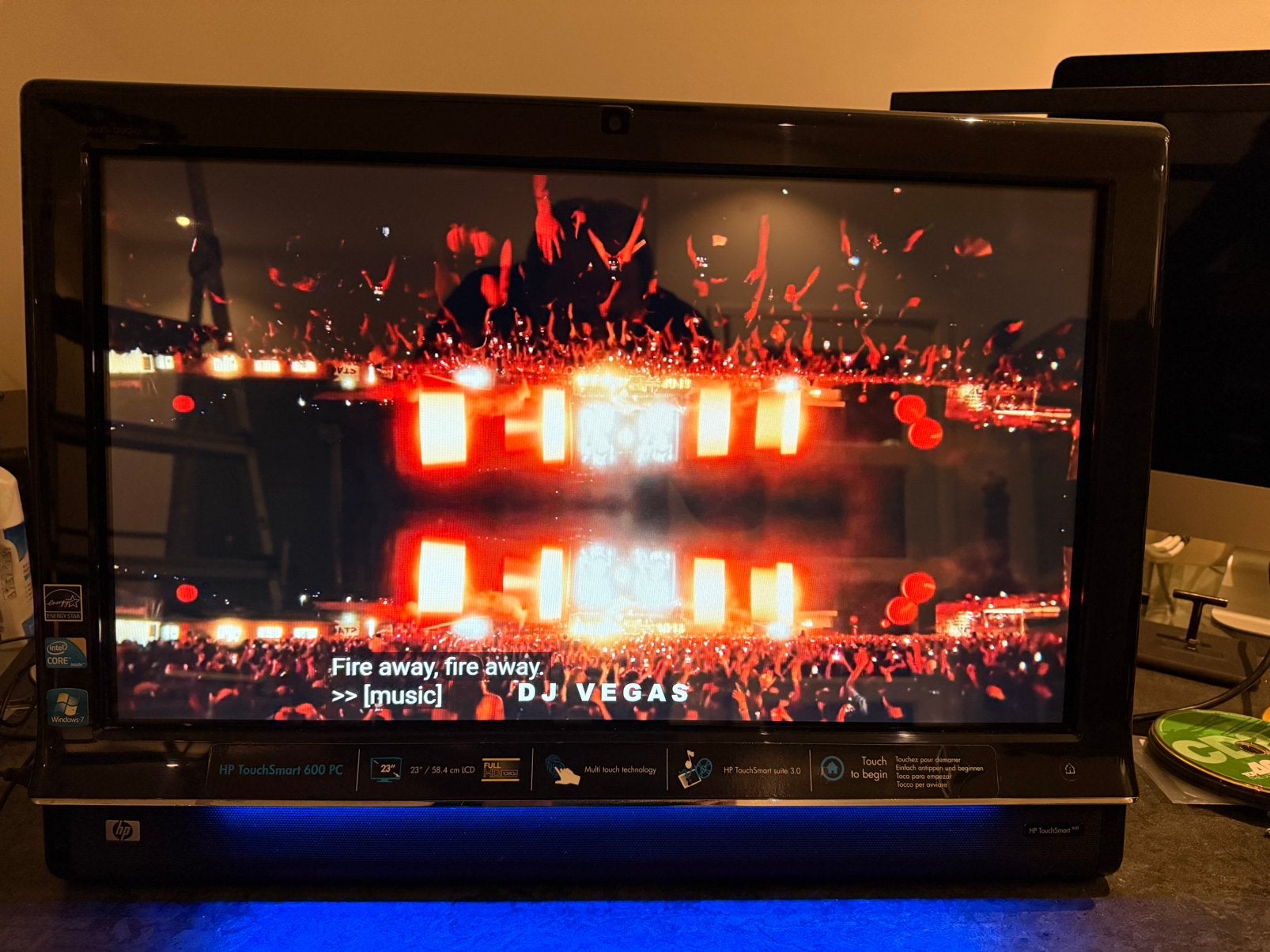 Hp Touchsmart 600 all in one Pc, Ophalen, Gebruikt