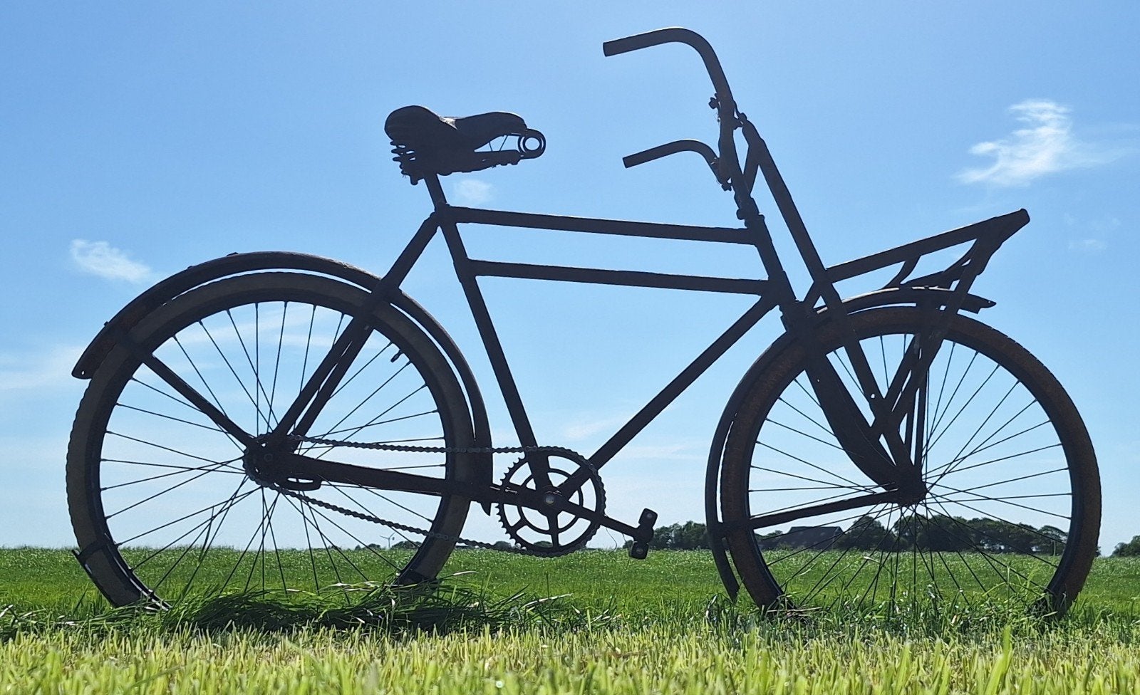 Netco (b merk burgers) transportfiets 1929, Ophalen, Terugtraprem, 55 tot 59 cm, Jaren '20 of ouder