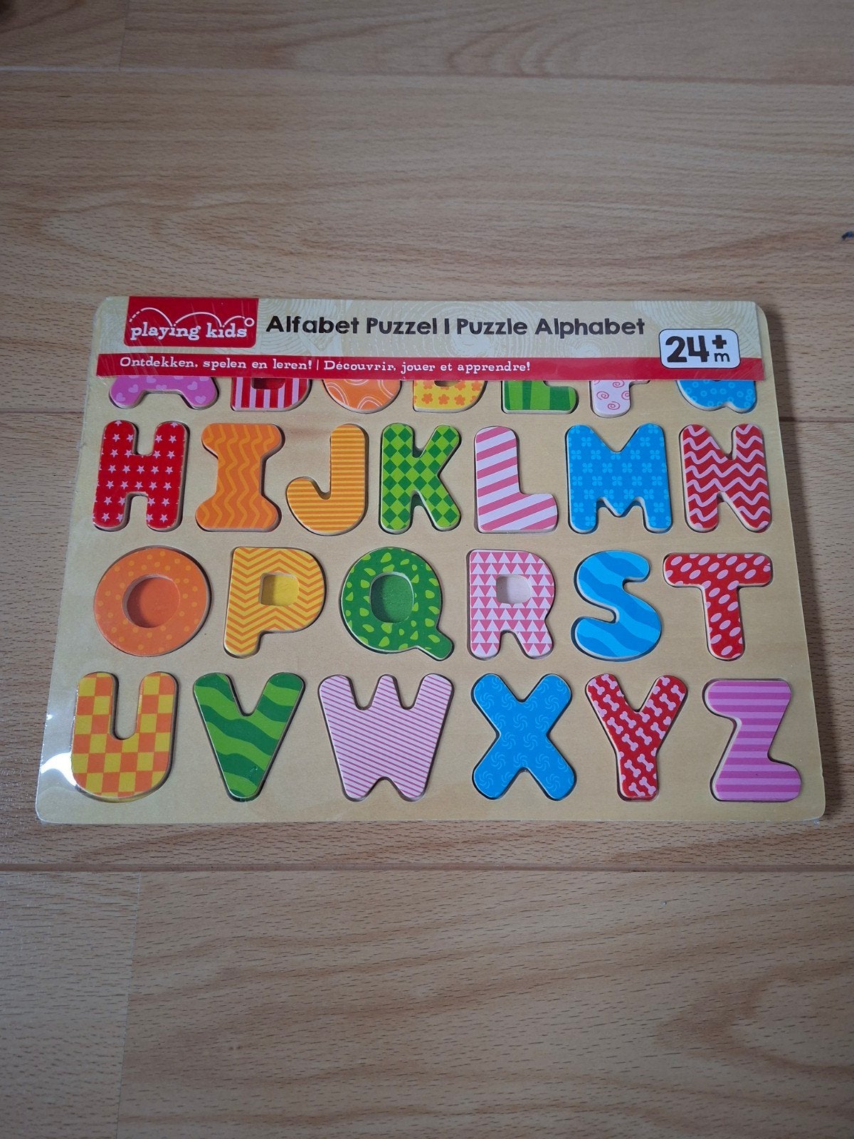 Alfabet puzzel nieuw in verpakking, Ophalen of Verzenden, Nieuw, Puzzelen