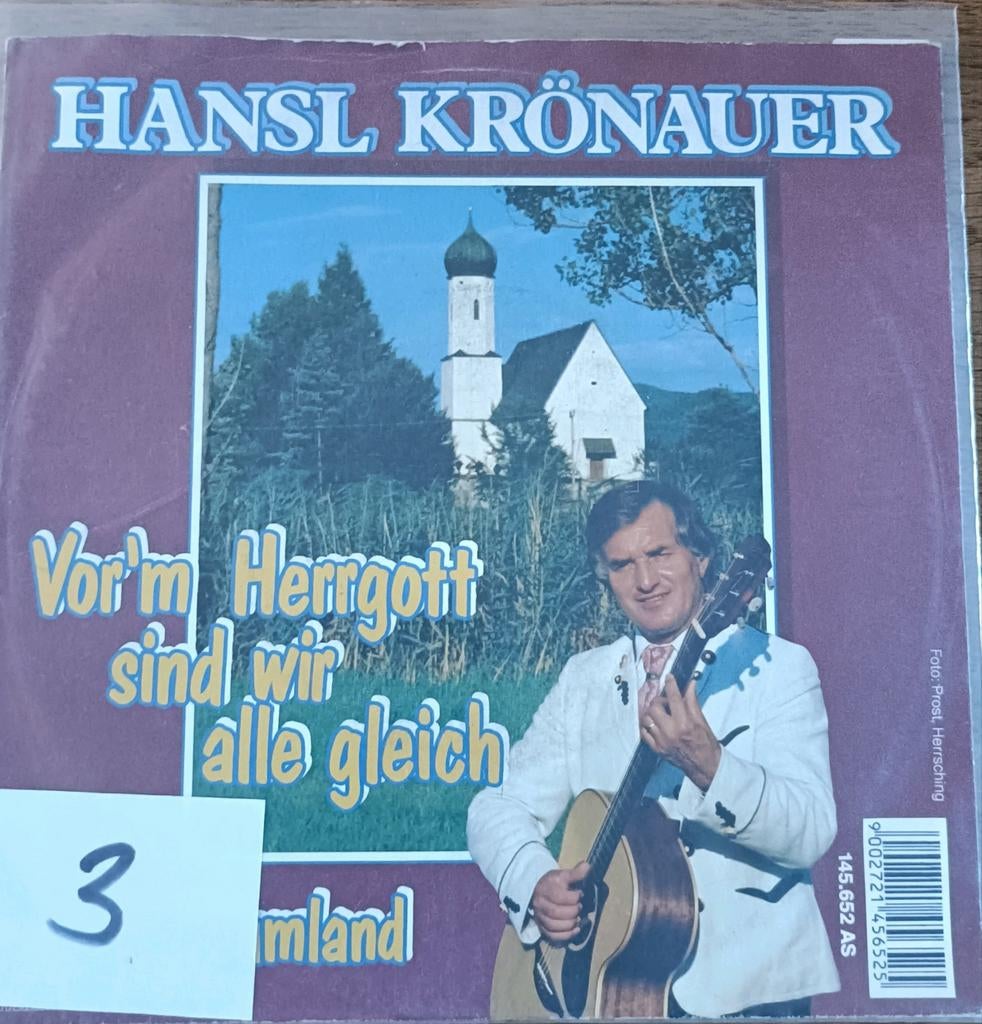 Hansl kronauer, Cd's en Dvd's, Vinyl Singles, Ophalen, Gebruikt, Overige genres