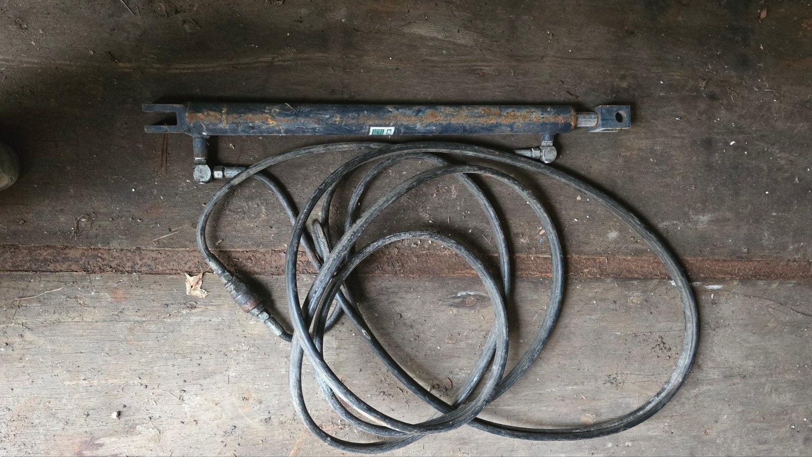 Hydraulische cilinders en slangen, Ophalen