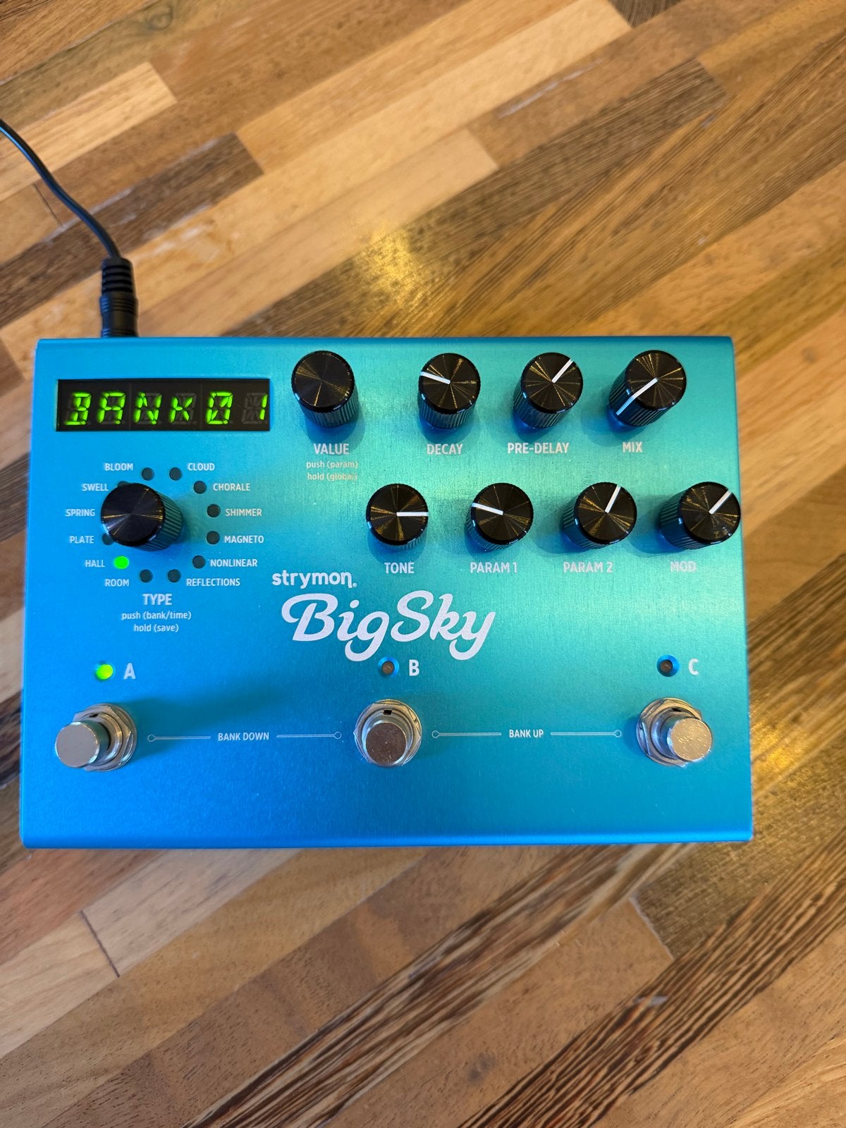 Foto 6 van Strymon Big Sky Reverb Pedaal - Zo goed als nieuw