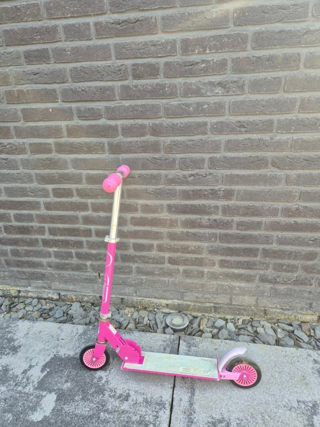 Roze evo step, Fietsen en Brommers, Steps, Ophalen, Gebruikt, Gewone step