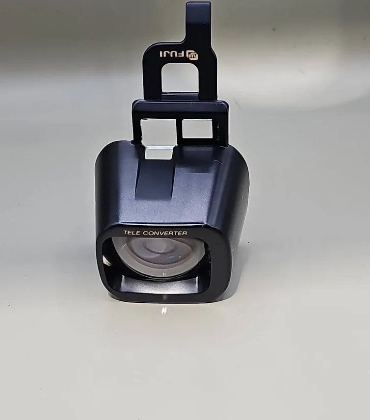 Fuji Tele Converter Lens Attachment JAPAN + tasje, Fujifilm, Gebruikt, Beschermhoes/tas, Ophalen of Verzenden