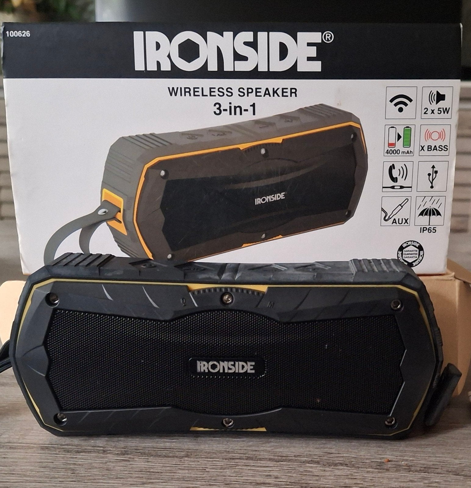 Te koop .Ironside wireless speaker, Ophalen of Verzenden, Minder dan 60 watt, Overige merken