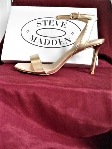 Rosè gouden open pump met enkelbandje mt. 39, Kleding | Dames, Schoenen, Ophalen, Pumps, Overige kleuren, Steve Madden