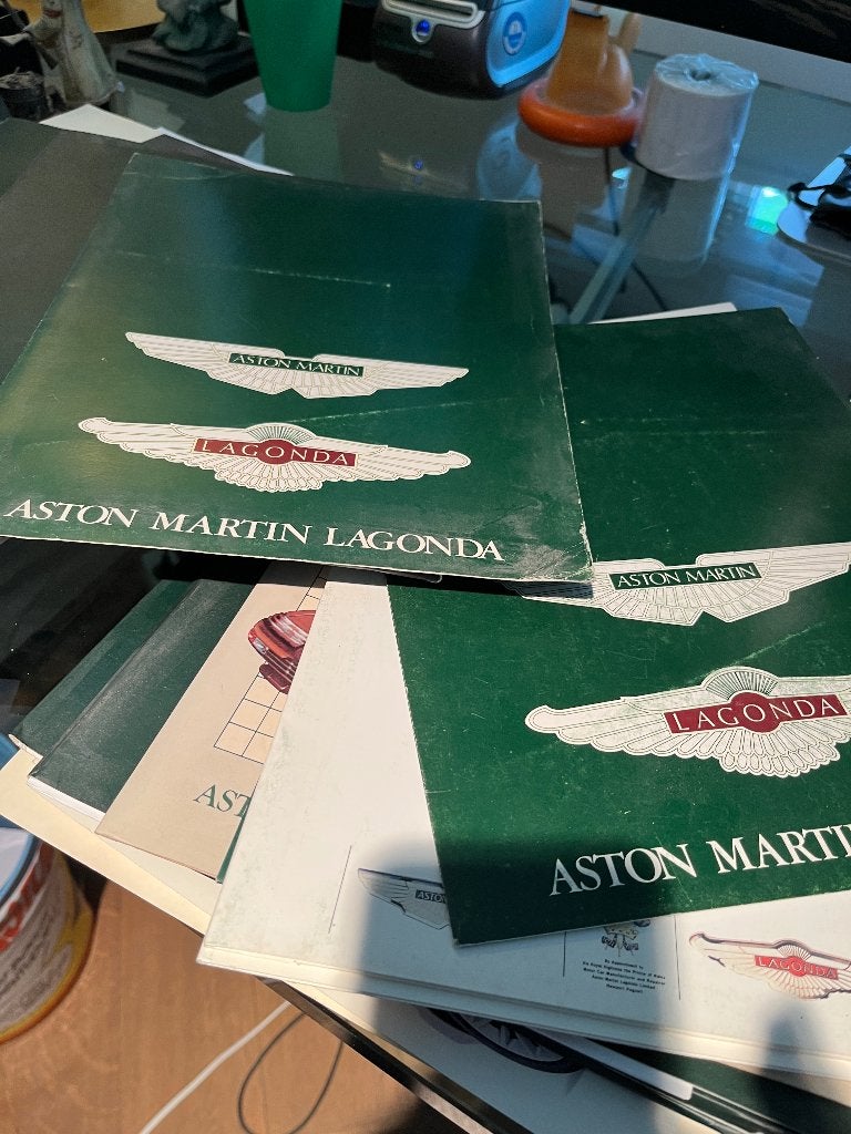 persmap Aston Martin, Ophalen of Verzenden, Zo goed als nieuw, Overige merken