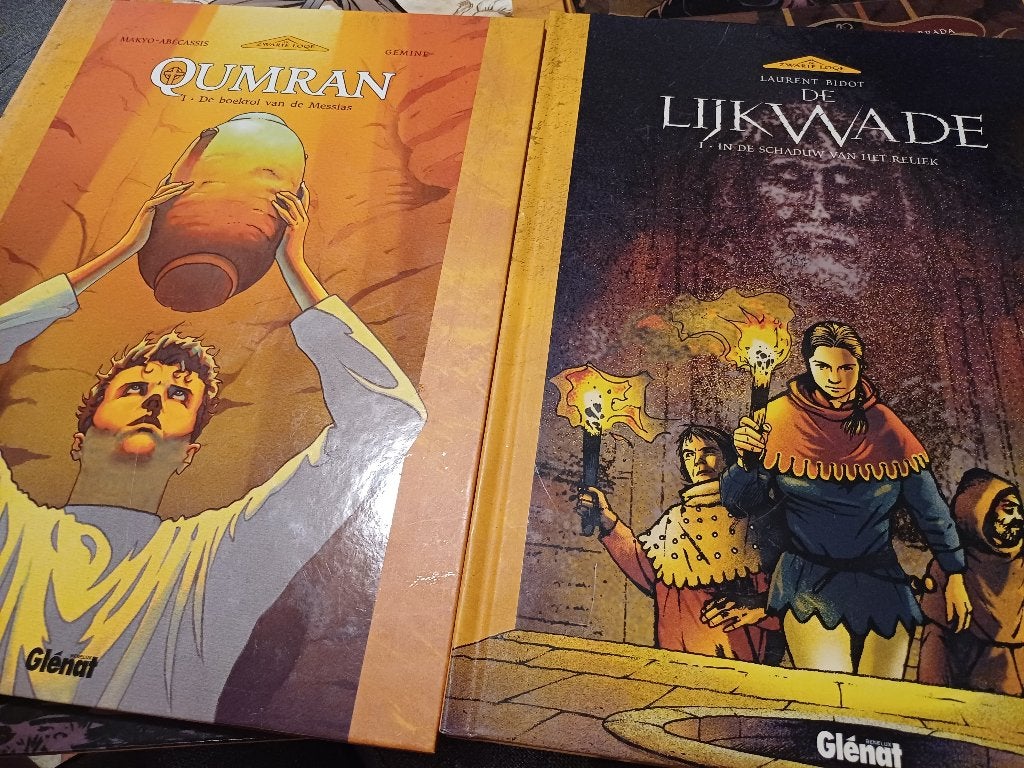 QUMRAN EN DE LIJKWADE, Eén stripboek, Ophalen of Verzenden