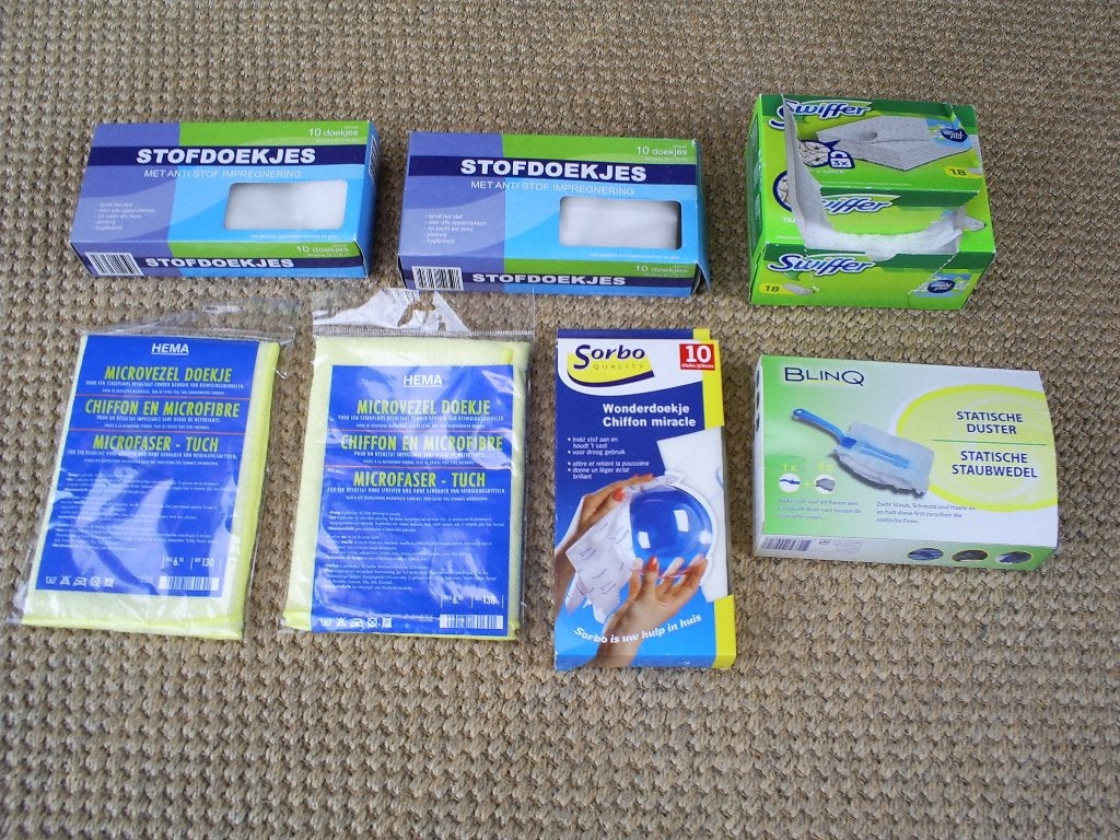 Wonderdoekje microvezel doekje stofdoekje statische doekjes, Ophalen of Verzenden