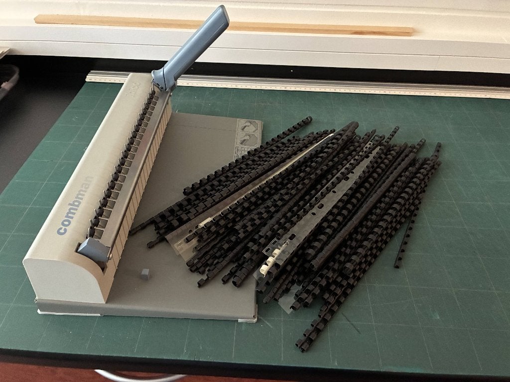 combman binding machine voor papier, Ophalen, Zo goed als nieuw