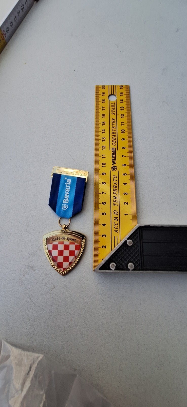 Bavaria carnaval medaille 2017 cafe de sport (27.2), Verzamelen, Ophalen of Verzenden, Zo goed als nieuw, Bavaria