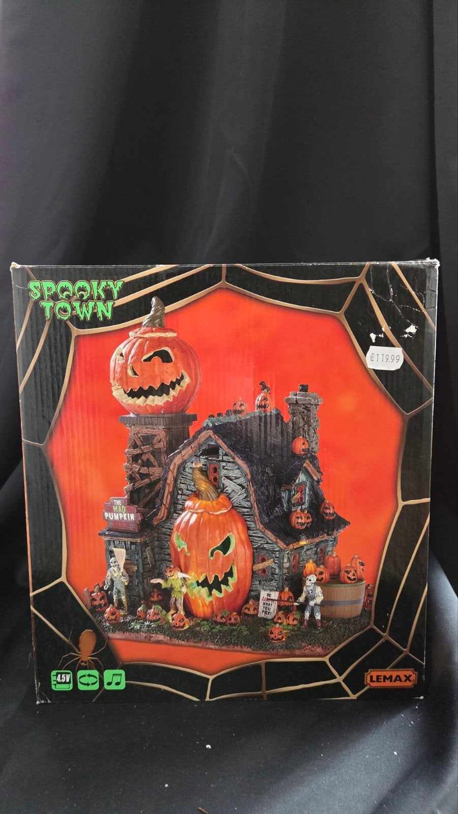 Lemax Spooky Town The Mad Pumpkin Patch Halloween Decoratie, Ophalen of Verzenden, Nieuw