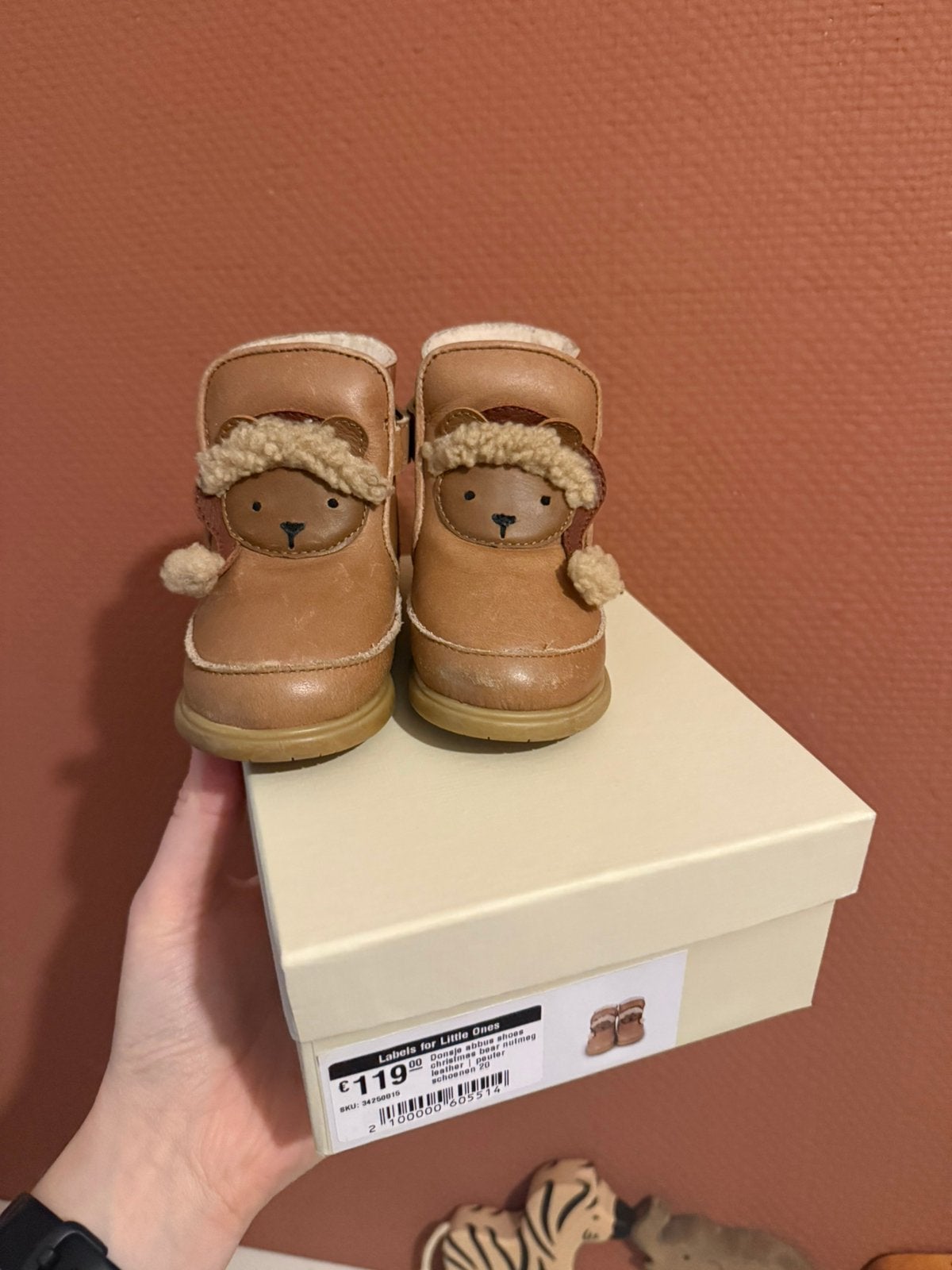 donsje amsterdam christmas bear laarsjes 20, Kinderen en Baby's, Ophalen, Jongetje of Meisje, Laarsjes, Zo goed als nieuw