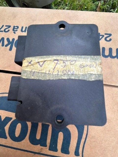 CDI unit voor een Yamaha XV 750, Ophalen, Gebruikt