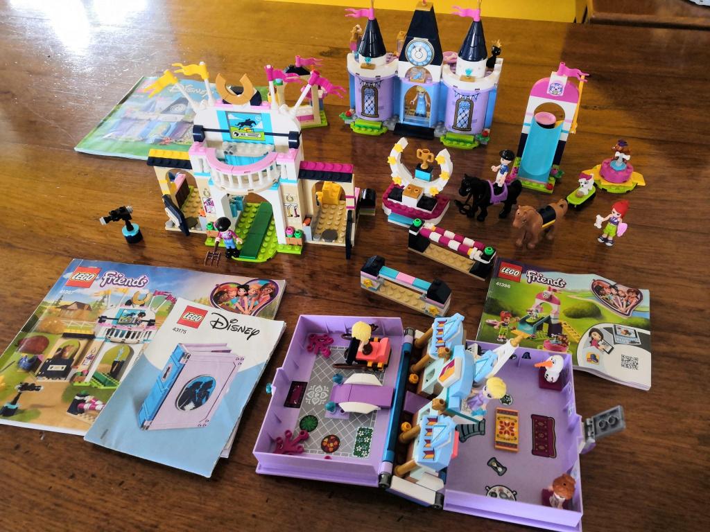 Collectie van Frozen, Disney & Friends Lego - 4 sets, Lego, Ophalen of Verzenden, Zo goed als nieuw, Disney
