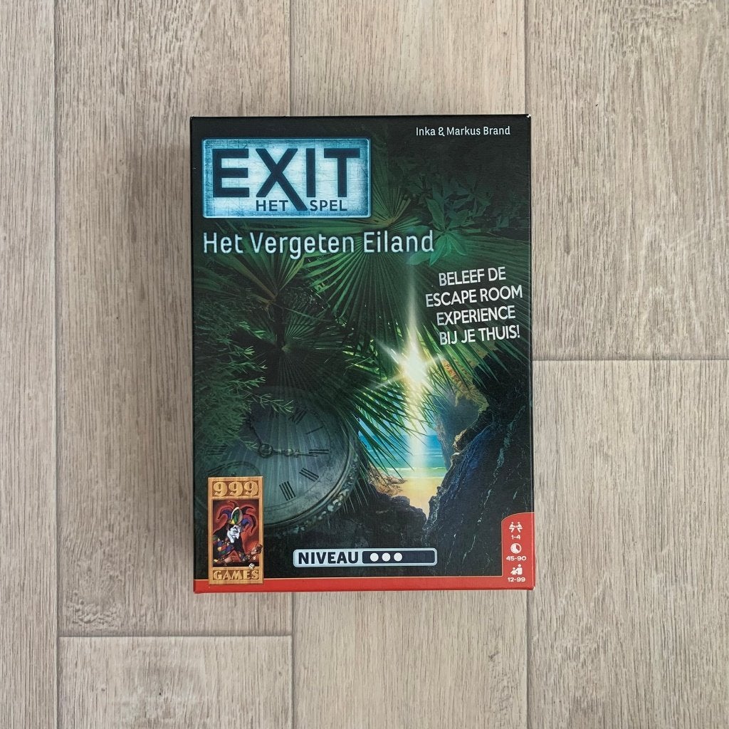 EXIT: Het Vergeten Eiland, Ophalen of Verzenden, Minder dan 500 stukjes, Gebruikt, Overige typen