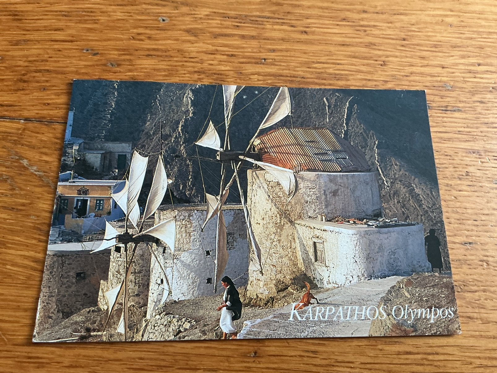 Y391 Griekenland molen, Verzamelen, Ophalen of Verzenden, Buiten Europa