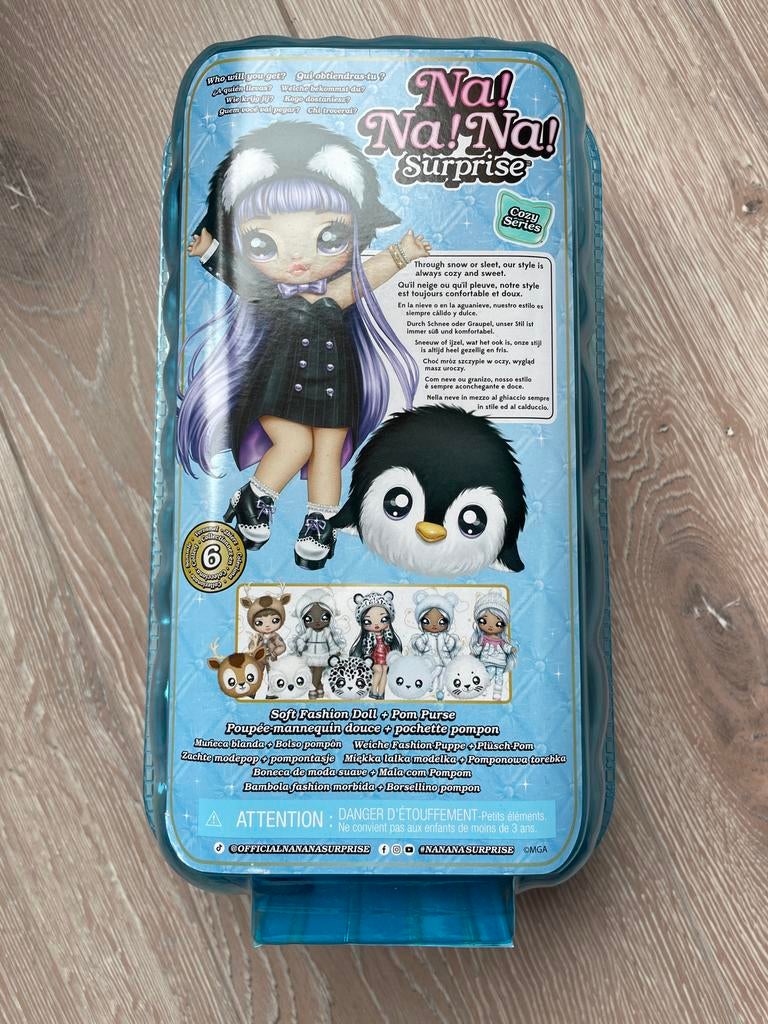 Na! Na! Na! Surprise Cozy Series Pinguïn Nieuw, Ophalen of Verzenden, Nieuw, Overige typen
