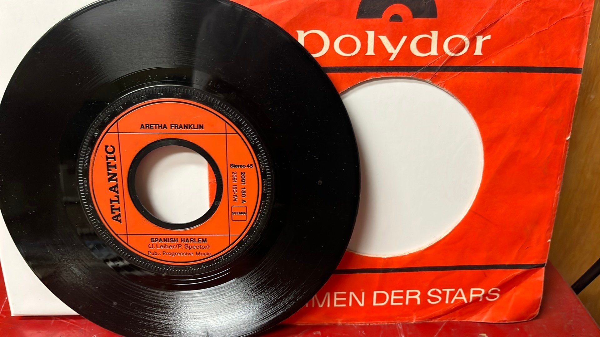 Aretha Franklin Spanish Harlem, Ophalen of Verzenden, Gebruikt