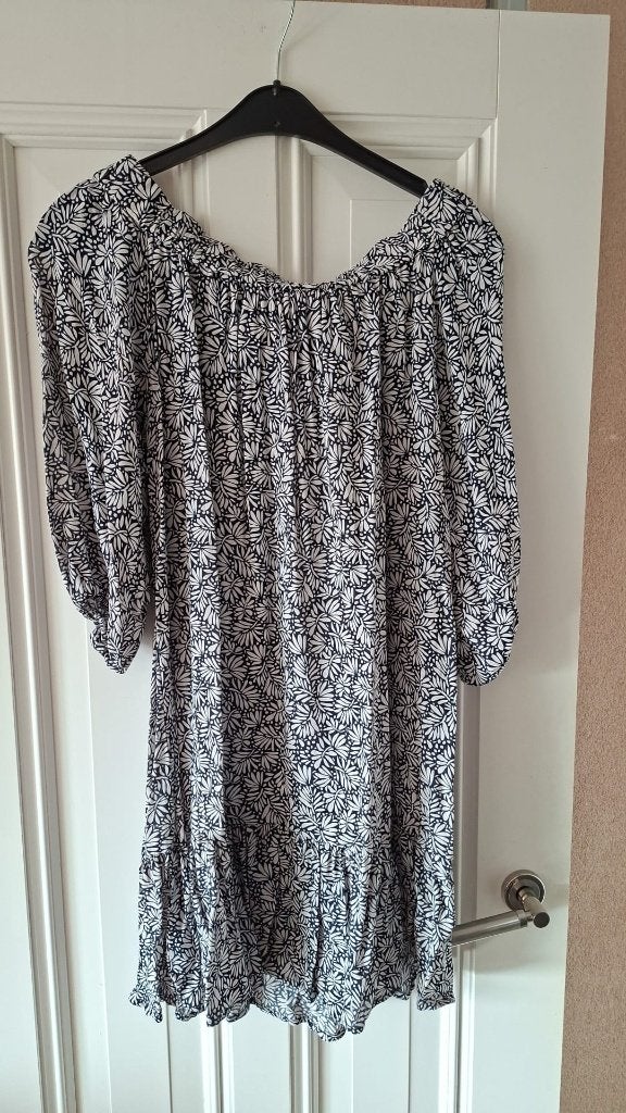 Studio Anneloes off shoulder jurk, Studio Anneloes, Blauw, Ophalen of Verzenden, Zo goed als nieuw