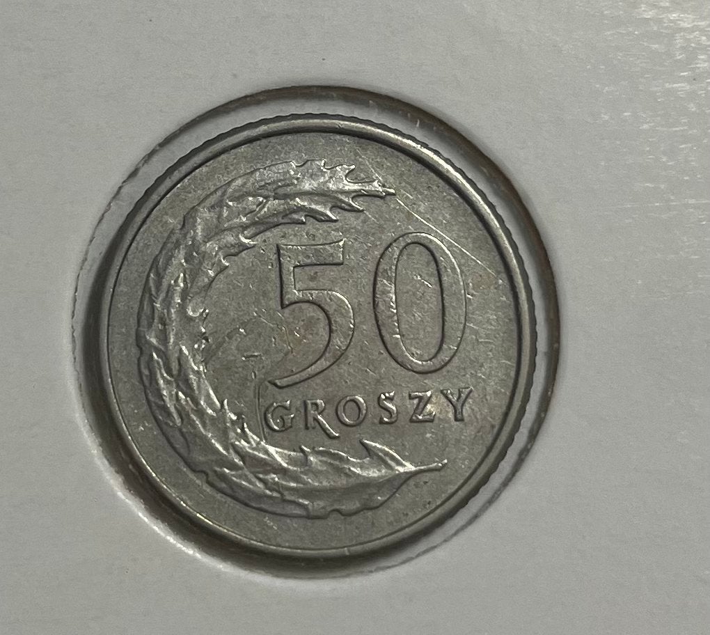50 groszy Polen 1995, Ophalen of Verzenden, Polen