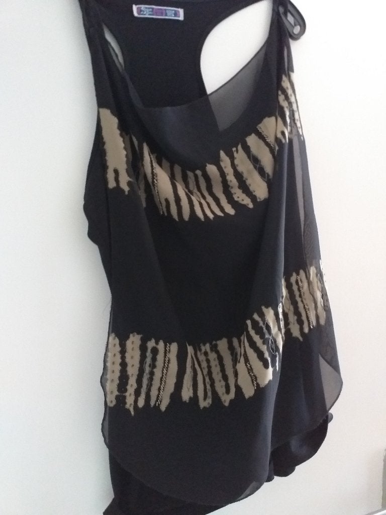 Top, Kleding | Dames, Tops, Bruin, Maat 42/44 (L), Ophalen of Verzenden, Zo goed als nieuw