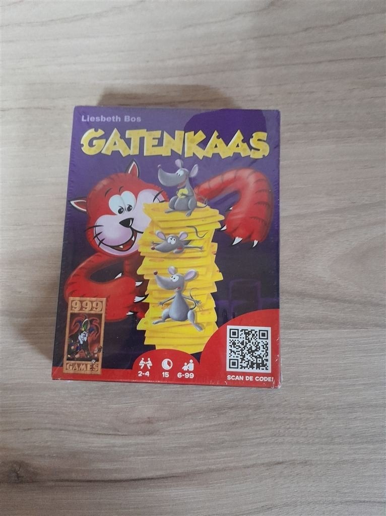 Gatenkaas - 999 games - in seal - s3849