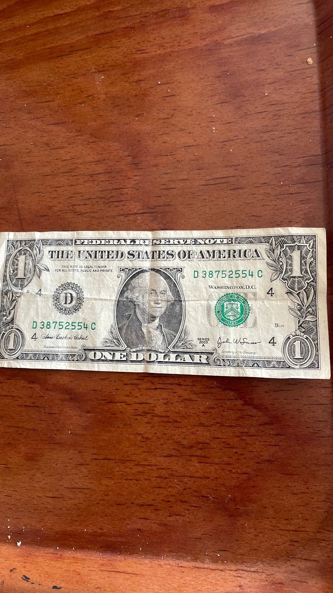 Amerikaanse Dollar, Ophalen of Verzenden, Noord-Amerika