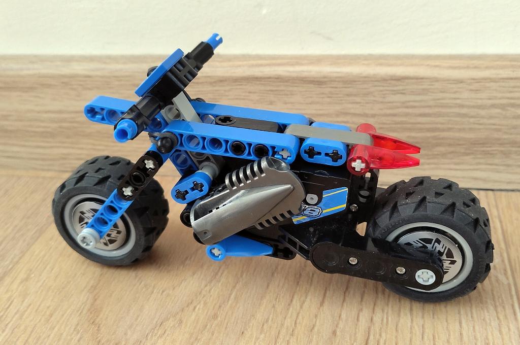LEGO 8370 Nitro Stunt Bike, Ophalen of Verzenden, Gebruikt, Complete set, Lego