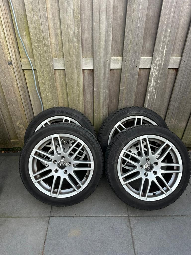 Audi a4 en rs4 velgen 5x112, 19 inch, Gebruikt, Ophalen of Verzenden, 235 mm