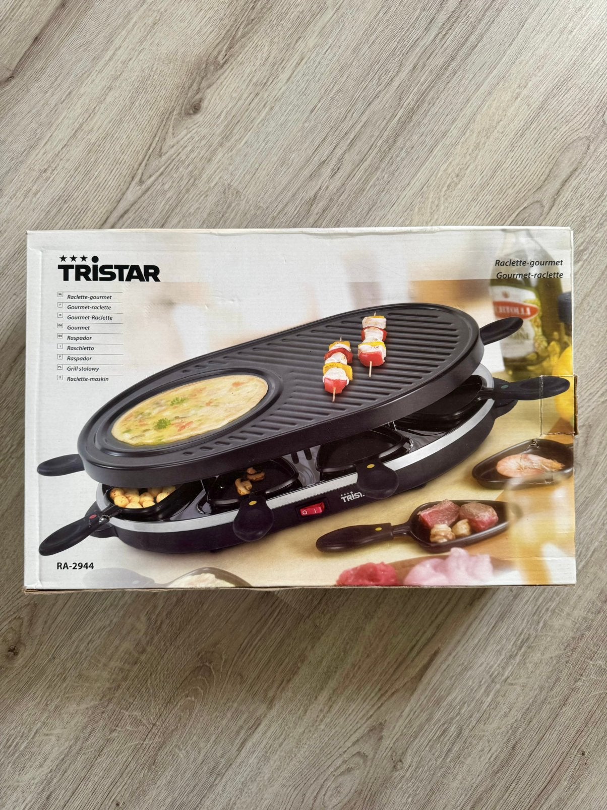 NIEUW Tristar gourmetset RA-2944, Ophalen, Nieuw, 8 personen of meer