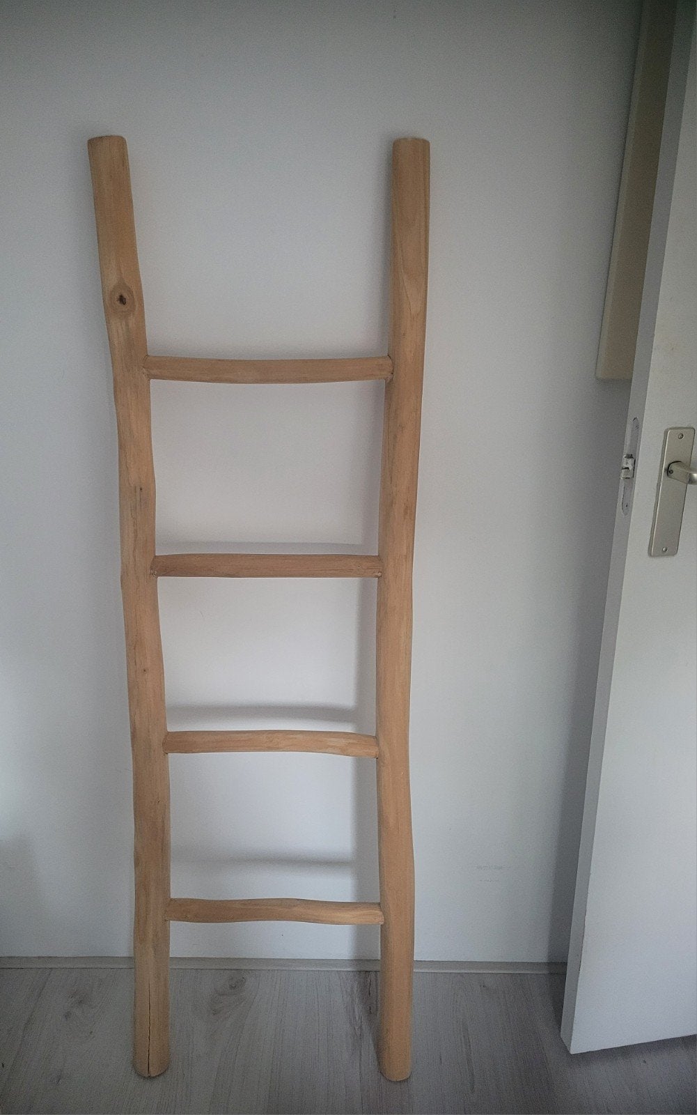 Decoratieve houten ladder - Teak, Ophalen