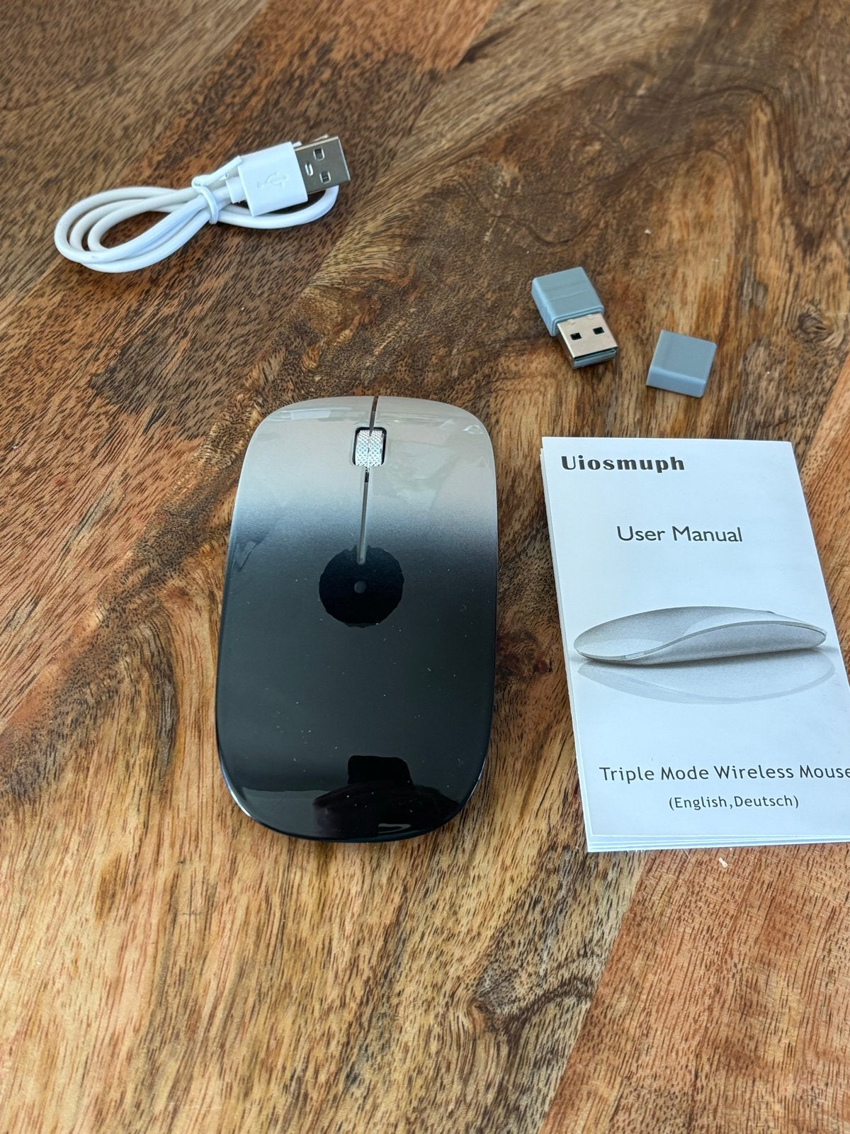 Uiosmuph Draadloze Muis - Nieuw in Doos, Computers en Software, Muizen, Muis, Ergonomisch, Nieuw, Ophalen of Verzenden