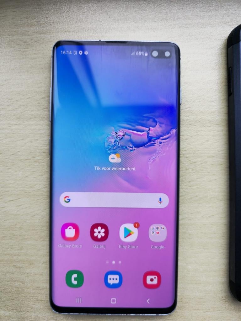 128gb Samsung Galaxy S10 plus- Zo goed als nieuw, Telecommunicatie, Mobiele telefoons | Samsung, Zwart, Touchscreen, Ophalen of Verzenden
