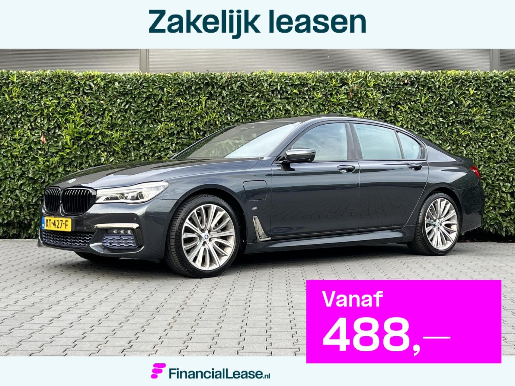 BMW 7-serie 740e iPerformance High ExecutiveNL AUTO, NAP LOG, Automaat, 1998 cc, Achterwielaandrijving, Gebruikt