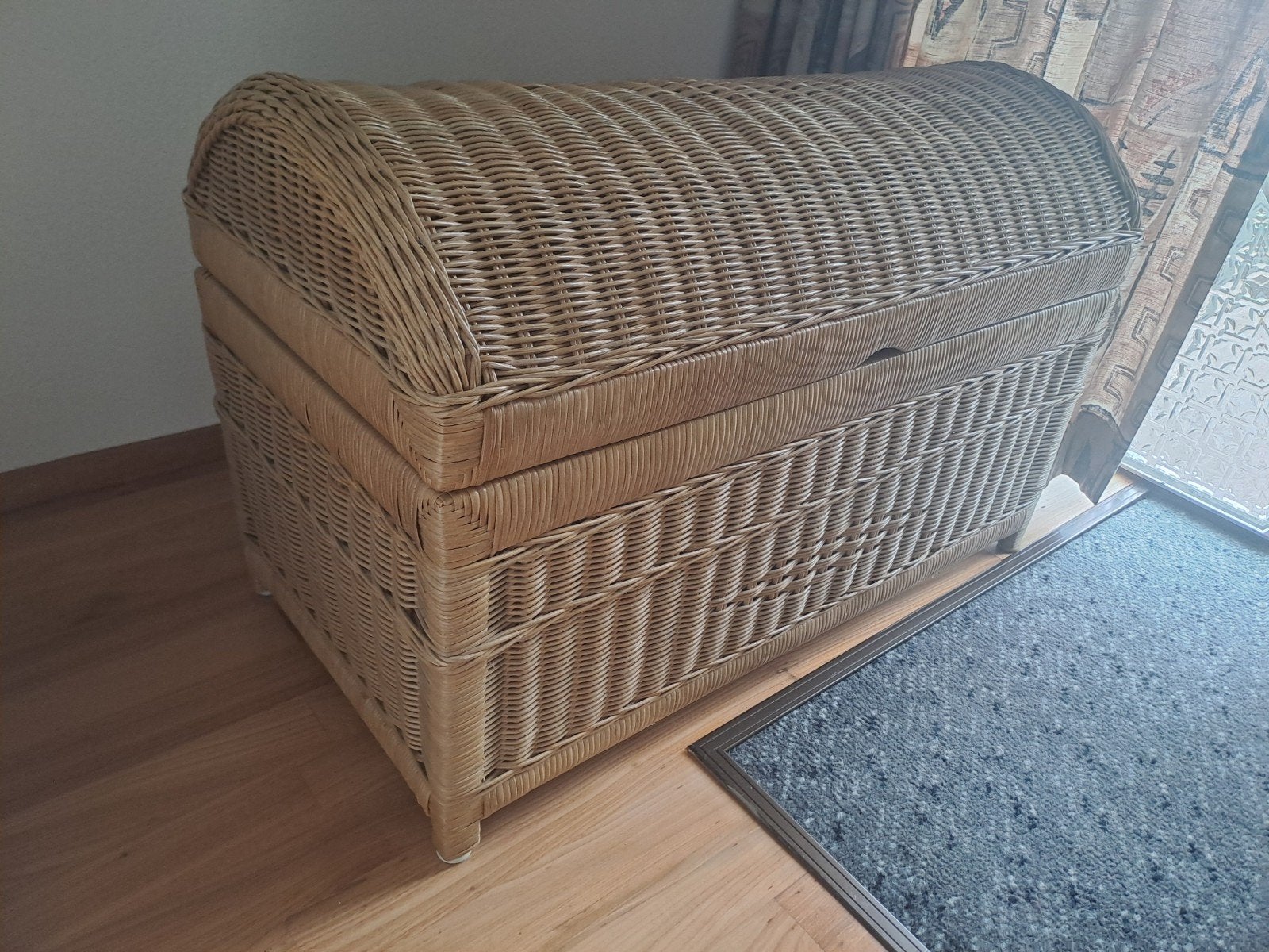 Rotan hutkoffer - 80x40x55cm, Overige materialen, Gebruikt, 50 tot 100 cm, 50 tot 75 cm