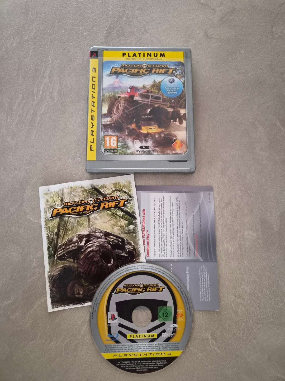 MotorStorm Pacific Rift Platinum Edition PS3, Online, Gebruikt, Racen en Vliegen, Ophalen of Verzenden