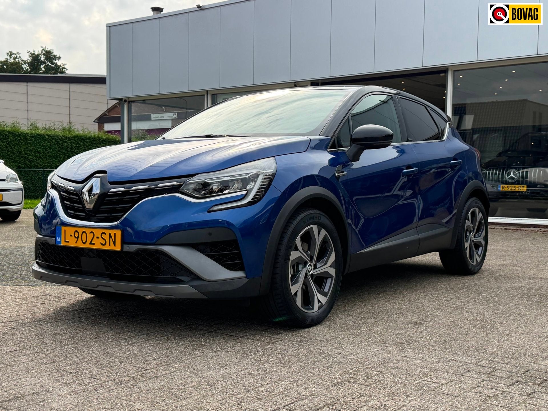 Renault Captur 1.6 E-Tech Hybrid R.S. Line / AUTOMAAT / NL A, Auto's, 94 pk, Gebruikt, 715 kg, Blauw