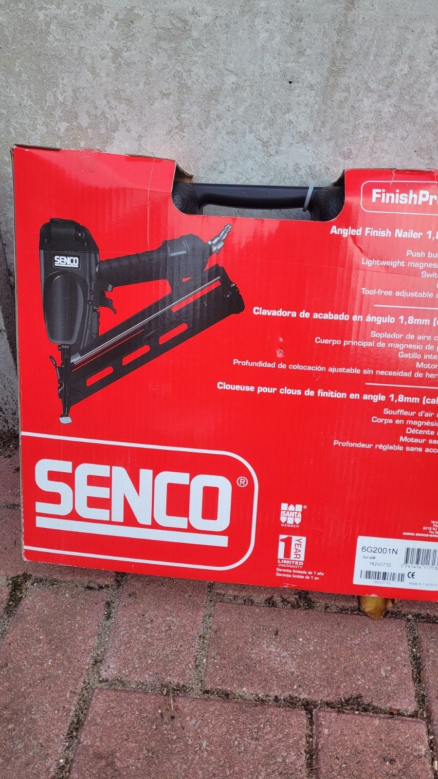 Senco FinishPro 35MG Spijkermachine - Nieuw in Doos, Ophalen of Verzenden, Nieuw, Tacker/nietmachine, Overige merken