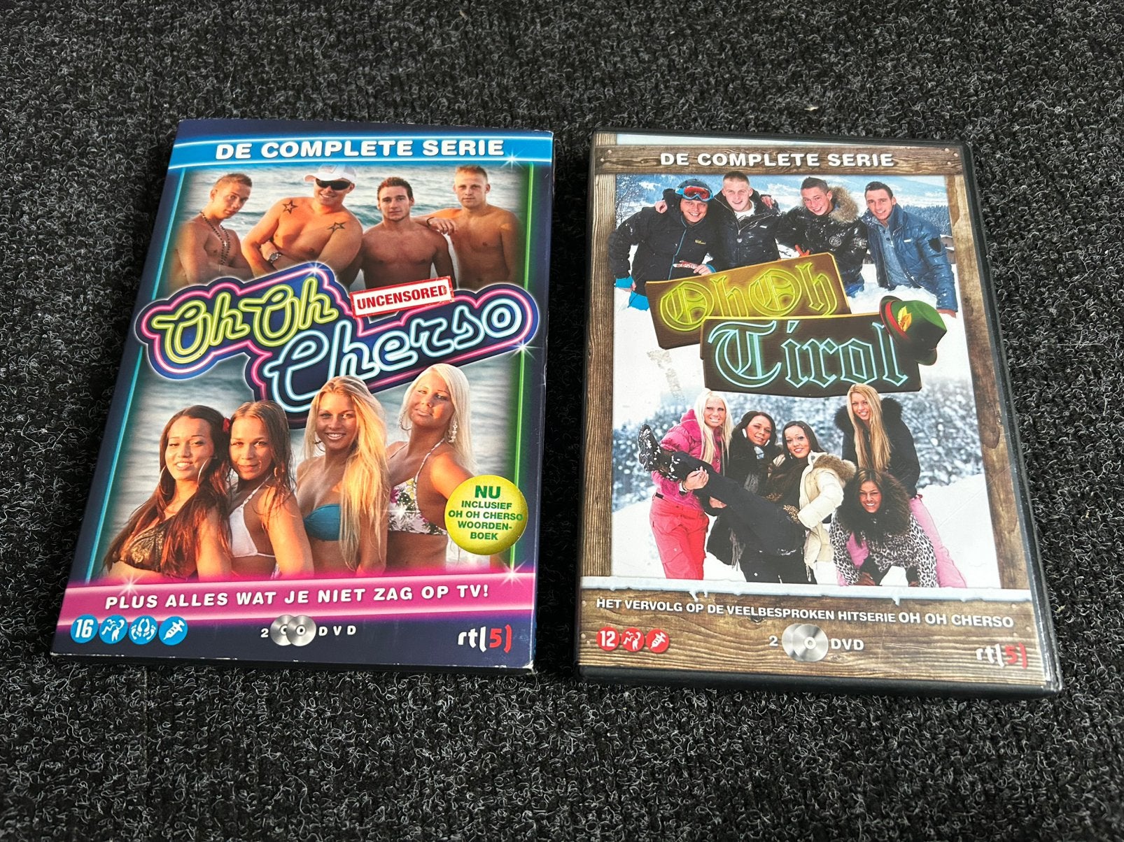 Oh oh cherso + oh oh tirol op dvd, Cd's en Dvd's, Dvd's | Tv en Series, Alle leeftijden, Ophalen of Verzenden, Zo goed als nieuw