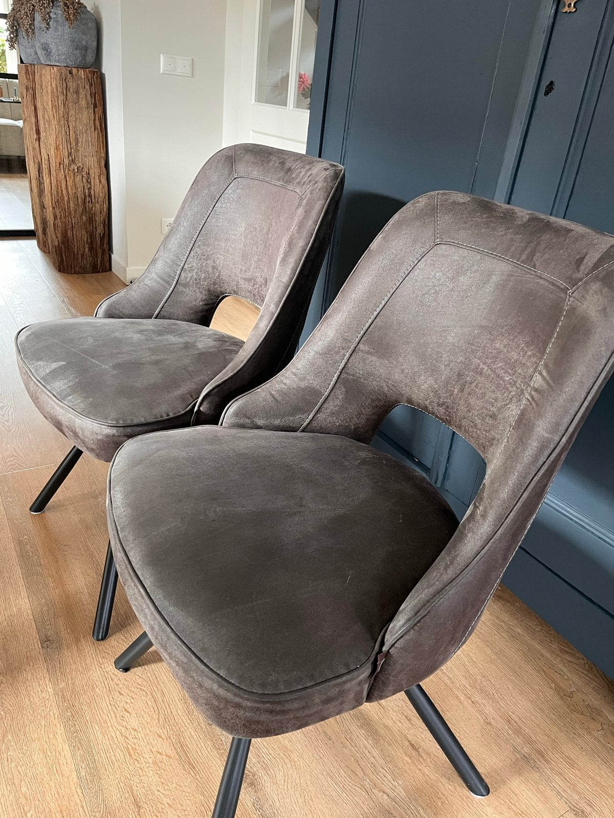 4 x H&H Eetkamerstoelen - Zo goed als nieuw