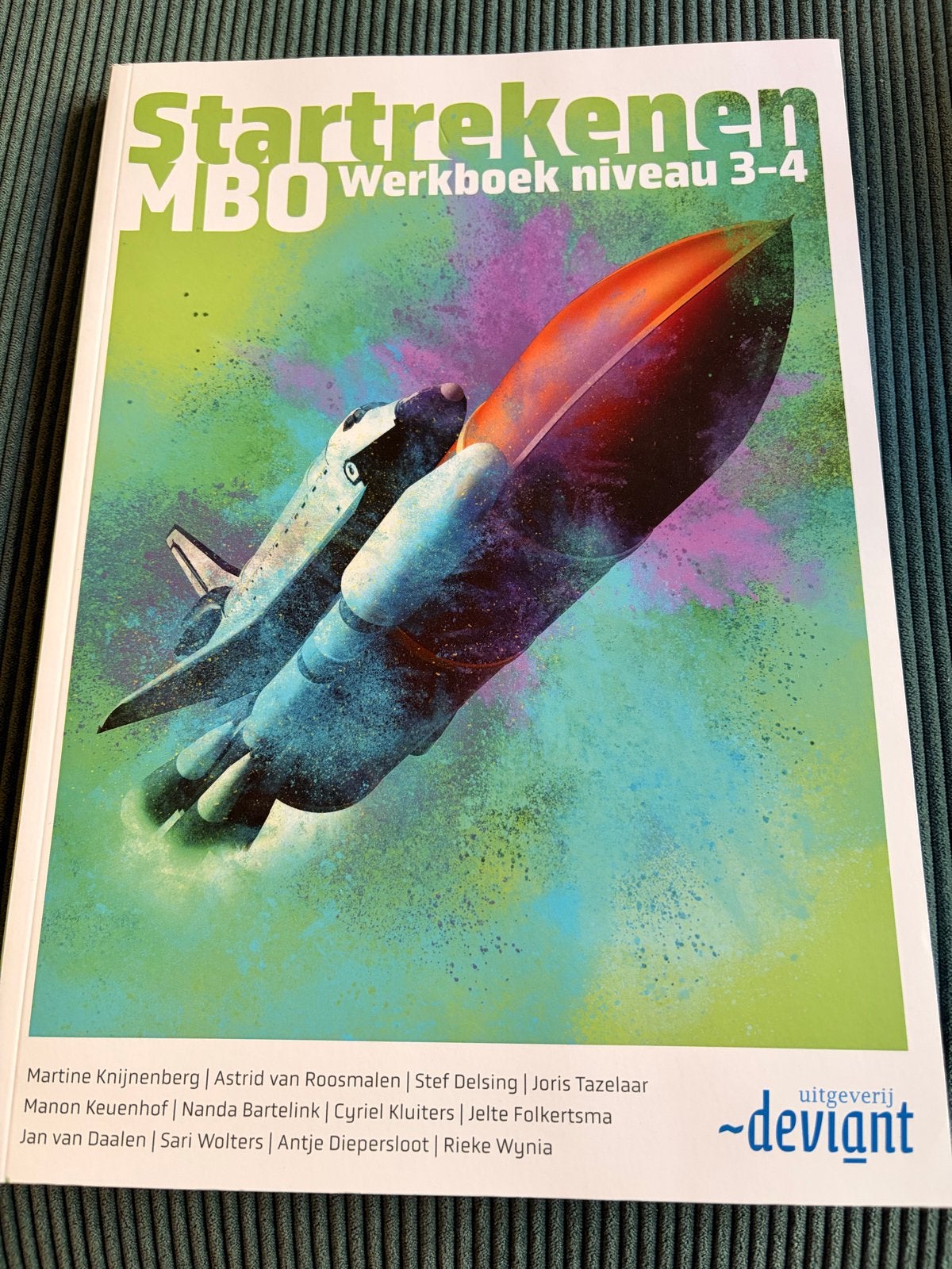 Startrekenen MBO Werkboek niveau 3-4, Boeken, Ophalen of Verzenden, Zo goed als nieuw, Overige niveaus, Overige vakken