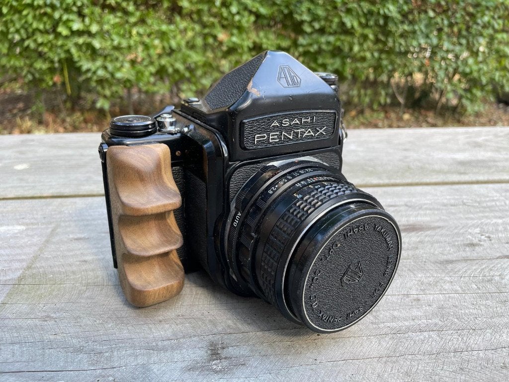 Pentax 6x7 + 90 mm 2.8, Ophalen of Verzenden, Gebruikt, Spiegelreflex, Pentax