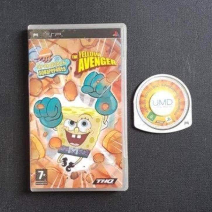 PSP | SPONGEBOB SQUAREPANTS super wraaknemer, Avontuur en Actie, Gebruikt, 1 speler, Ophalen of Verzenden