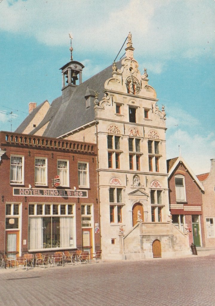 BROUWERSHAVEN Stadhuis, Verzenden, 1960 tot 1980, Ongelopen, Zeeland