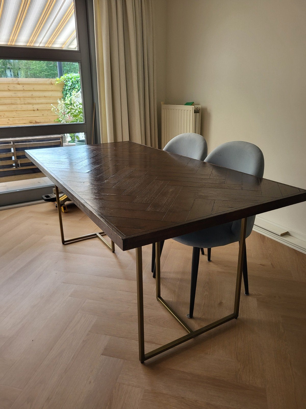 Eettafel (salontafel mag gratis mee), Ophalen, Rechthoekig, 150 tot 200 cm, 50 tot 100 cm