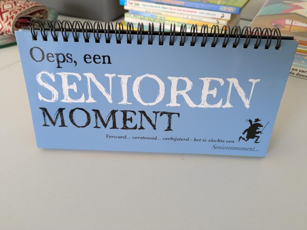 Senioren moment humor, Ophalen of Verzenden, Nieuw, Moppen