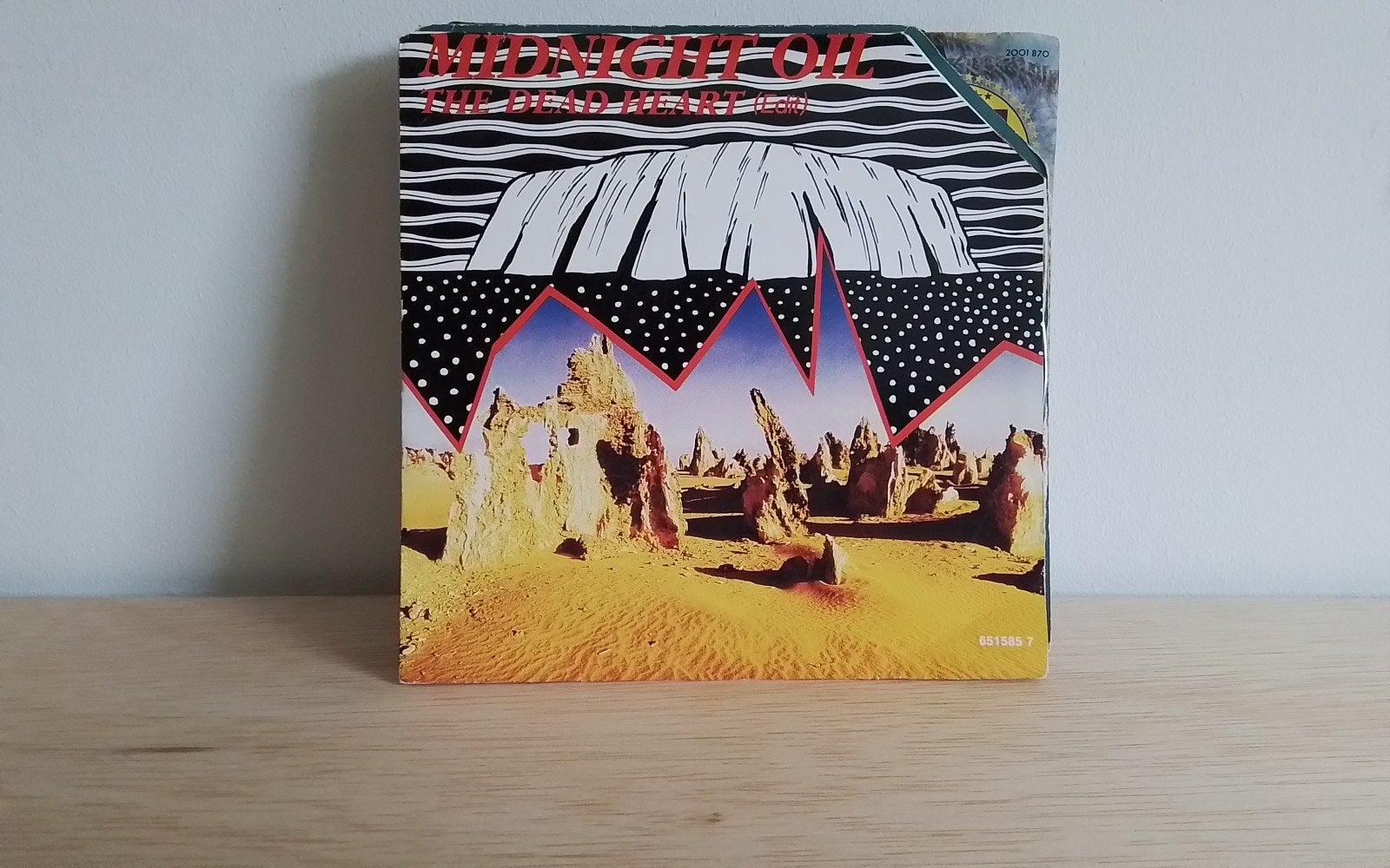 Midnight Oil - the dead heart, Cd's en Dvd's, Vinyl Singles, Ophalen of Verzenden, Gebruikt, Pop